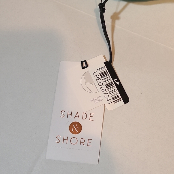 Shade & Shore Womens Teal One-Piece Swimsuit XS Keyhole Adjustable Straps NWT - Picture 5 of 10